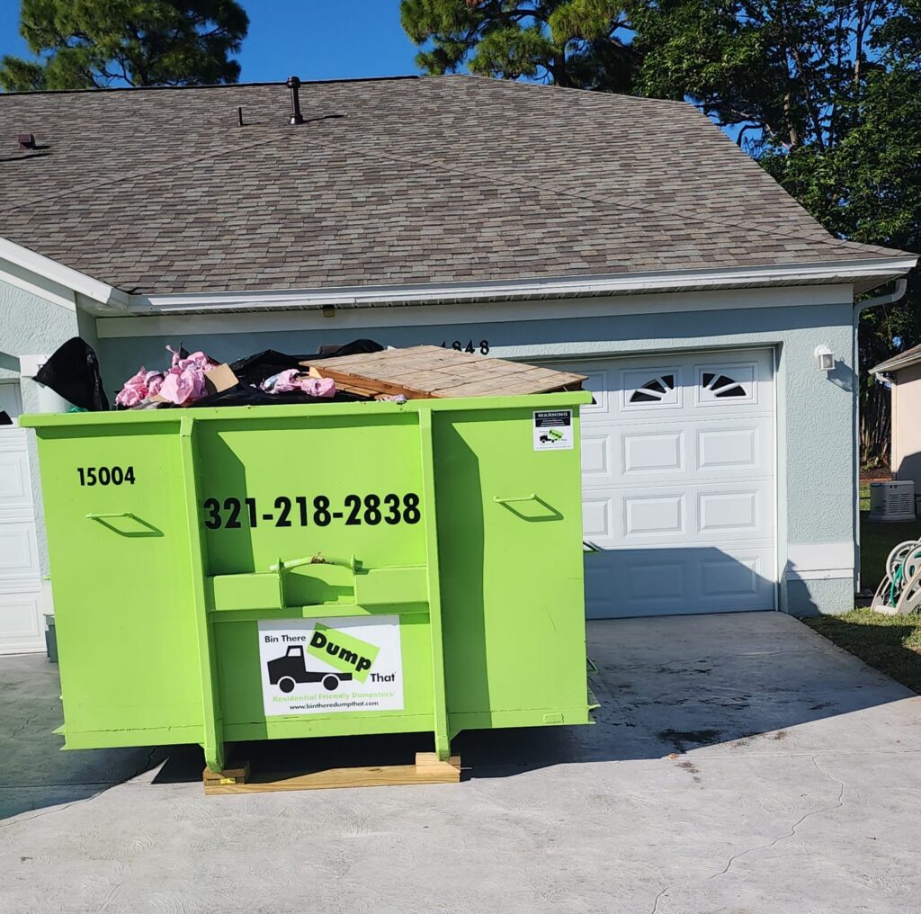 Construction Dumpster Rental in Brevard FL