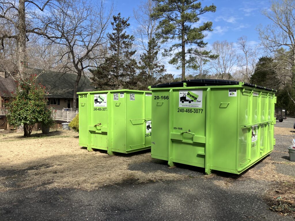 Capital Area Maryland Dumpster Rentals
