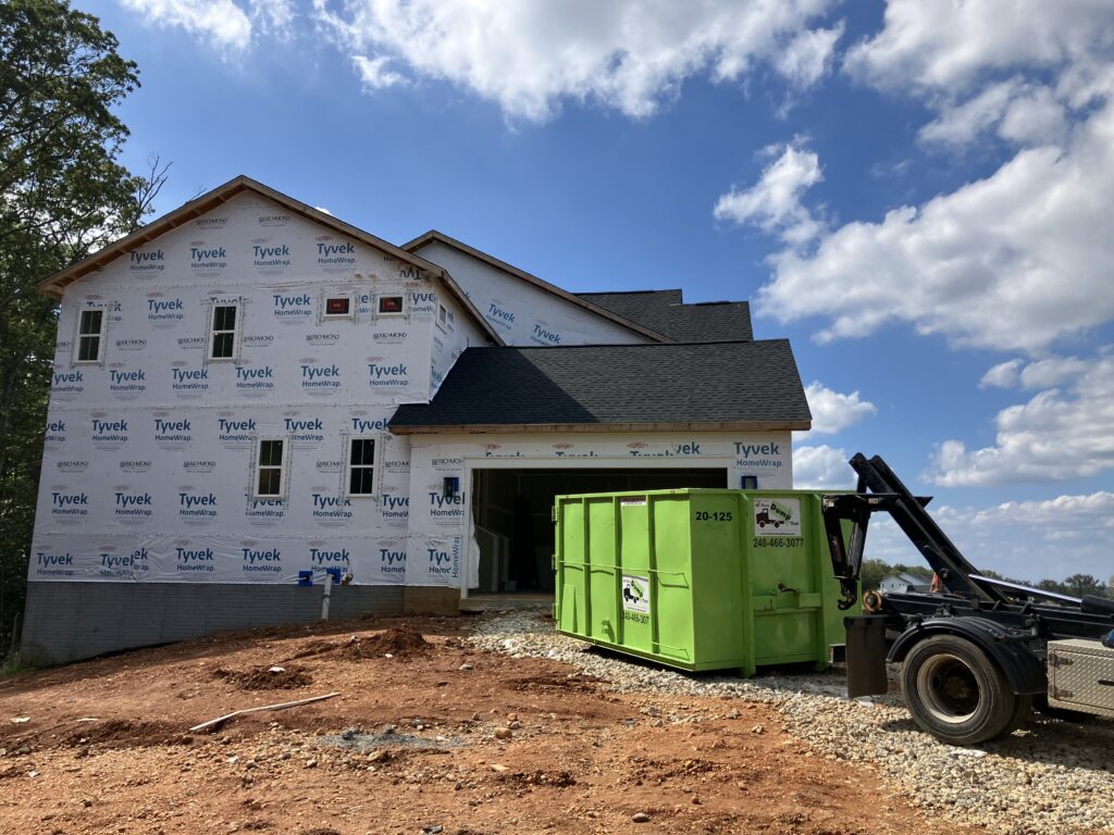 Construction Dumpster Rental in Capital Area Virginia