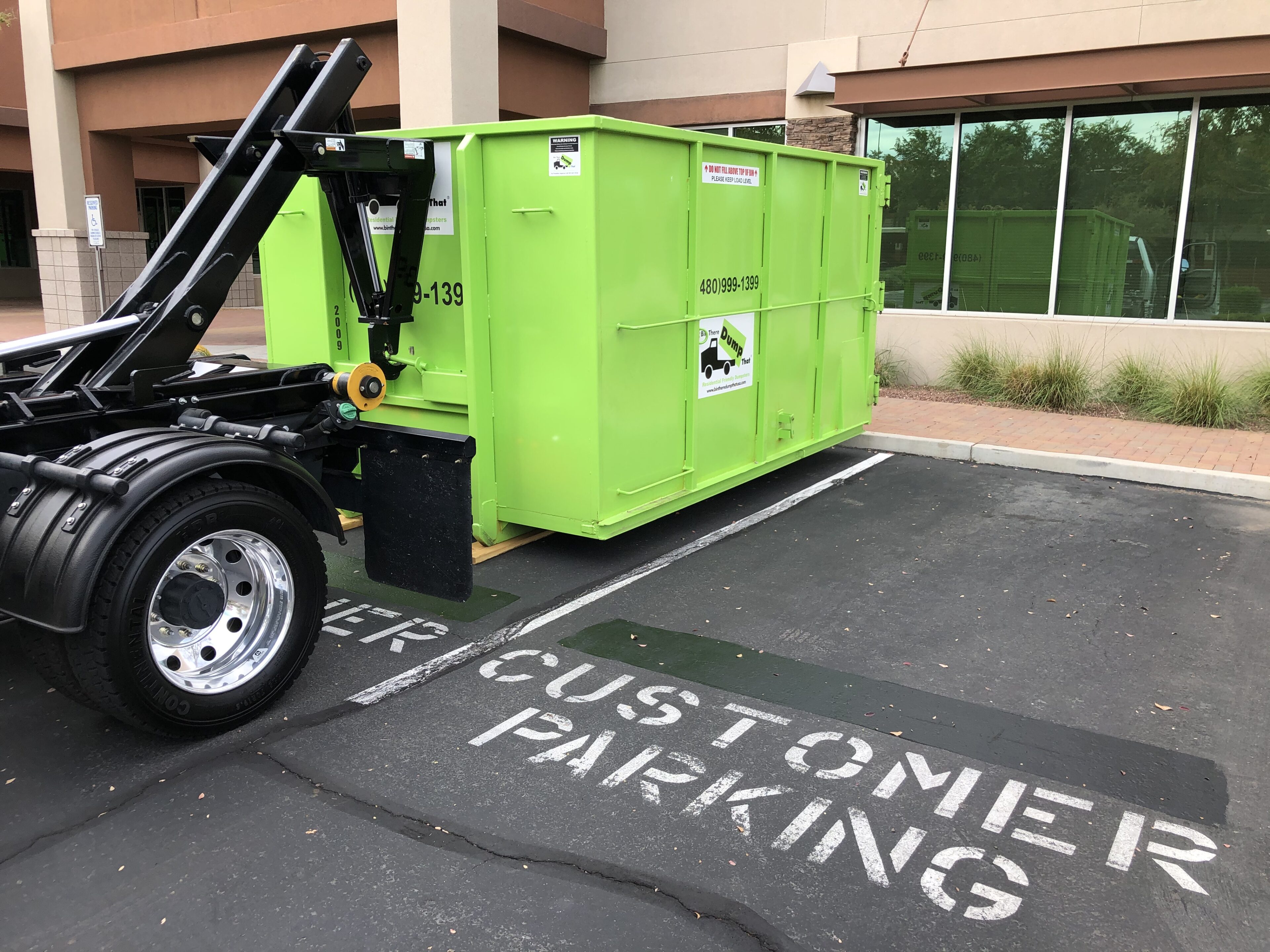 Bin There Dump That East Valley Dumpster Rentals