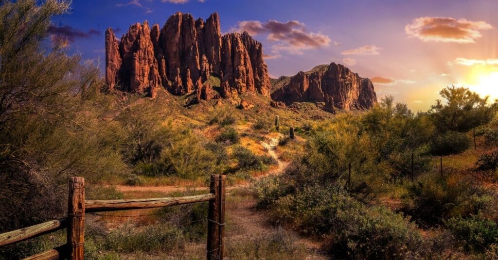 Superstition Mountains - Apache Junction Arizona