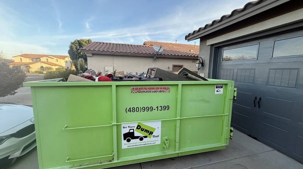 Home Cleanout Dumpster