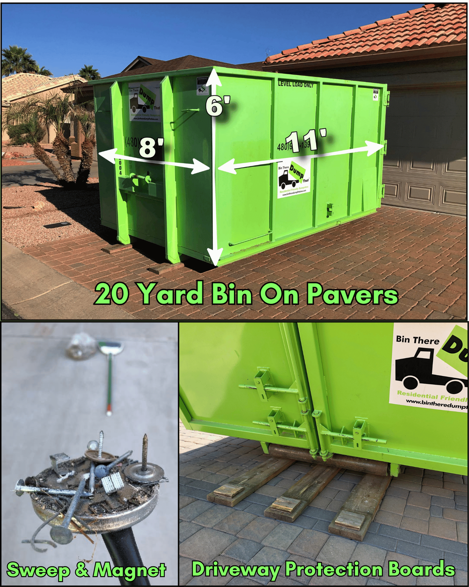 Bin There Dump That East Valley Dumpster Rentals
