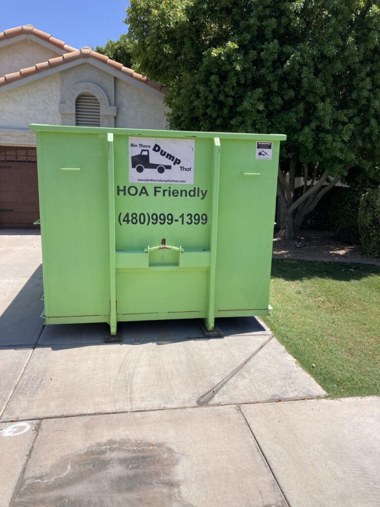 Compact 20 Yard Dumpster in Val Vista Lakes
