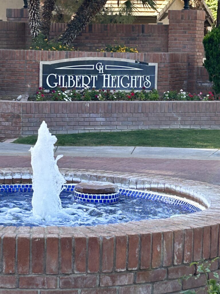 Gilbert Heights Marquee in Gilbert
