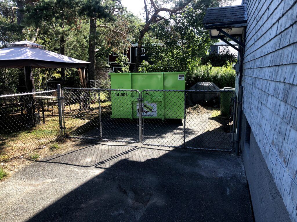 Bin rental in Halifax for residential yard waste disposal
